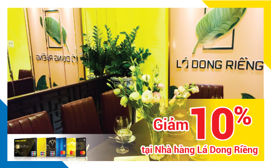 NHÀ HÀNG LÁ DONG RIỀNG