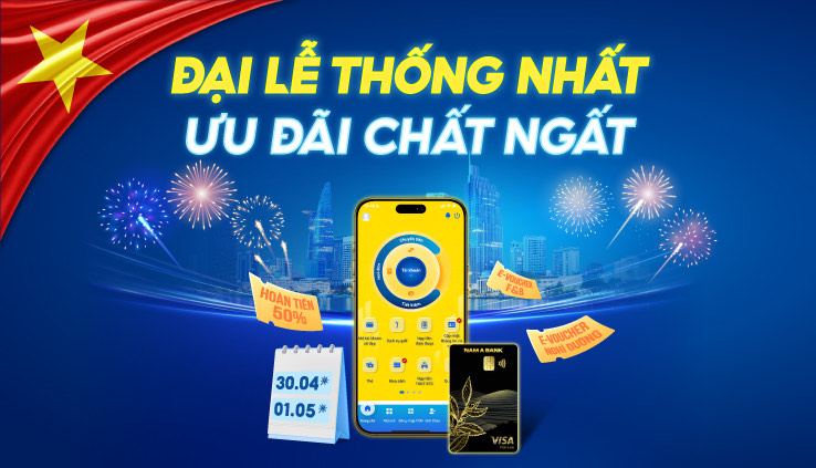 ĐẠI LỄ THỐNG NHẤT - ƯU ĐÃI CHẤT NGẤT