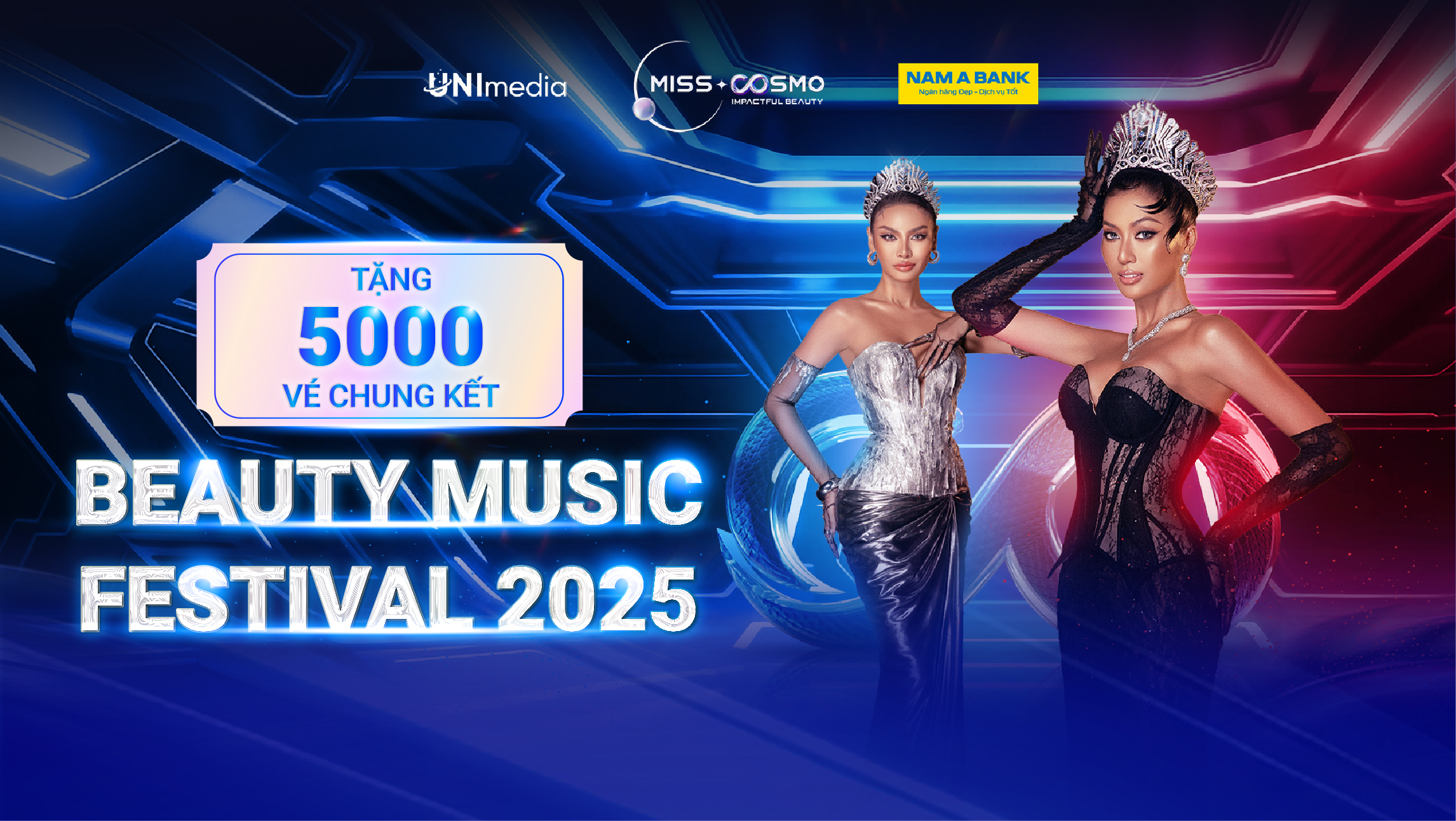 NAM A BANK TẶNG VÉ THAM GIA COSMO BEAUTY MUSIC FESTIVAL 2025