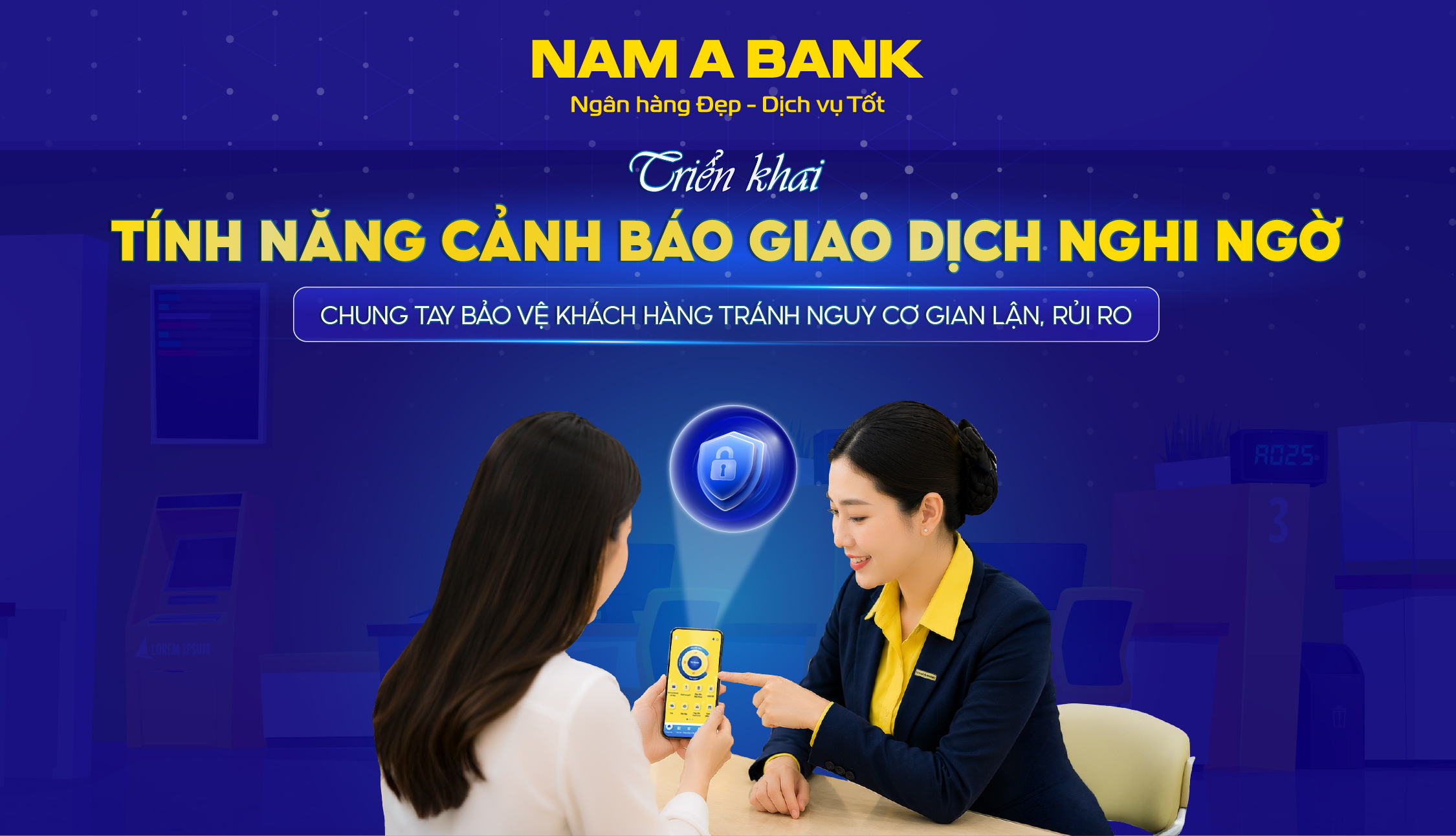 TRIỂN KHAI TÍNH NĂNG CẢNH BÁO GIAO DỊCH NGHI NGỜ