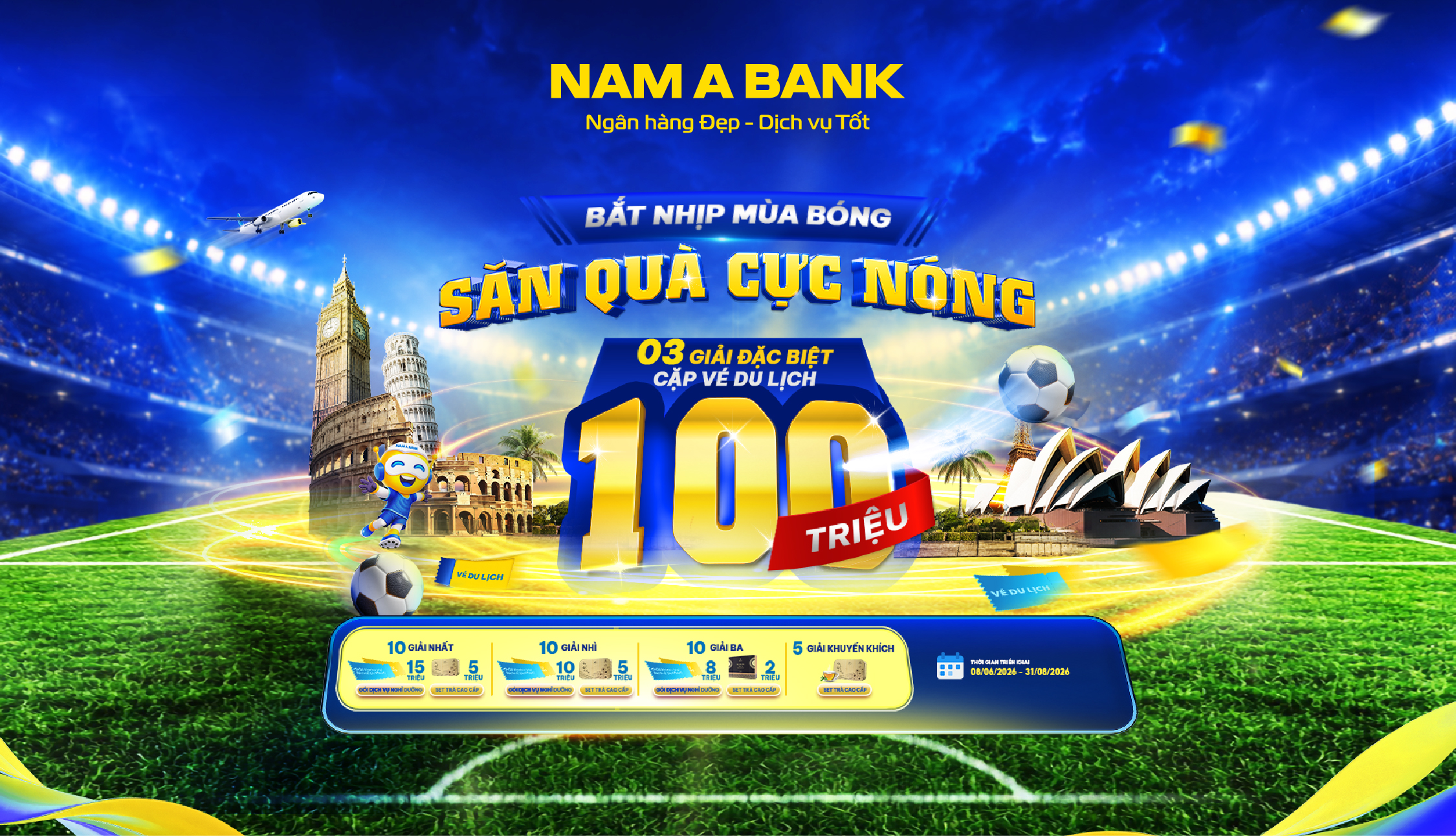 BẮT NHỊP MÙA BÓNG – SĂN QUÀ CỰC NÓNG